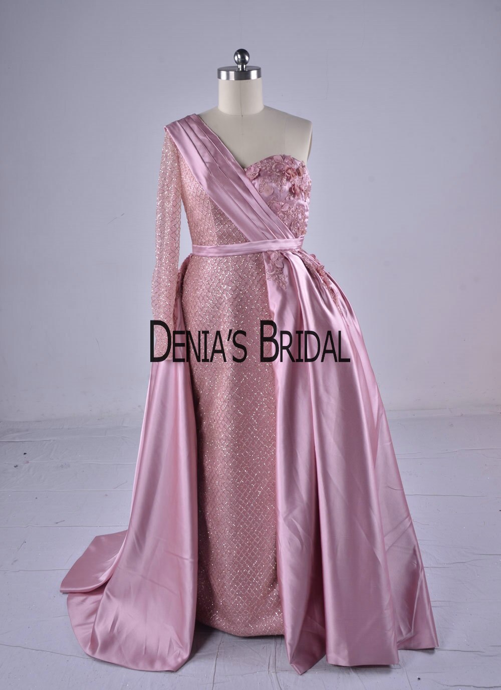 2020 Vestidos Blush Pink One Shoulder  Ҹ ̺ ..